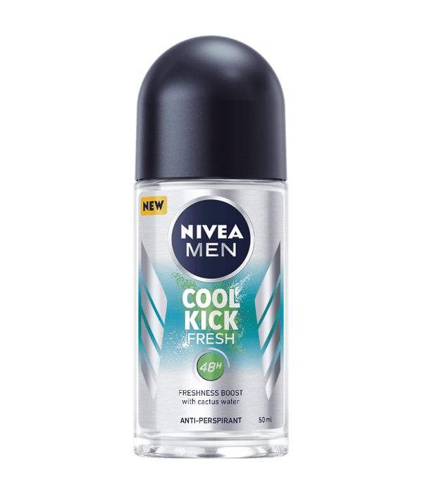 straf droogte Onafhankelijk Nivea Men Cool Kick Fresh Anti-Transpirant, Deodorant Roll on, 1.6 oz —  Piccolo's Gastronomia Italiana