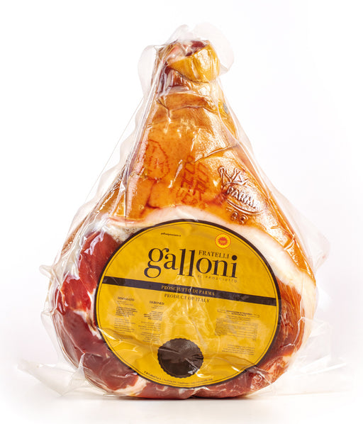 Galloni Gold Label Prosciutto Di Parma, Boneless Pressed, Aged mont — Piccolo's Gastronomia Italiana