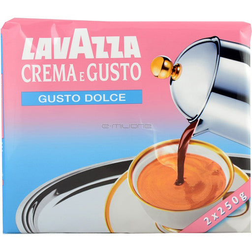 Grommen sjaal stem LavAzza Crema e Gusto, Gusto Dolce, 2x250g bricks — Piccolo's Gastronomia  Italiana