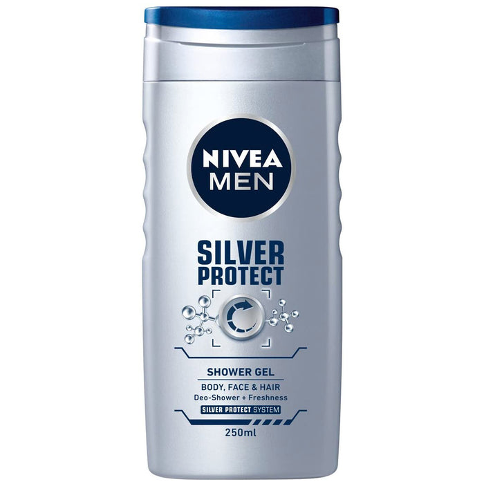 vrije tijd Langwerpig Ten einde raad Nivea Men Shower Gel, Silver Protect 8.5 oz | 250ml — Piccolo's Gastronomia  Italiana