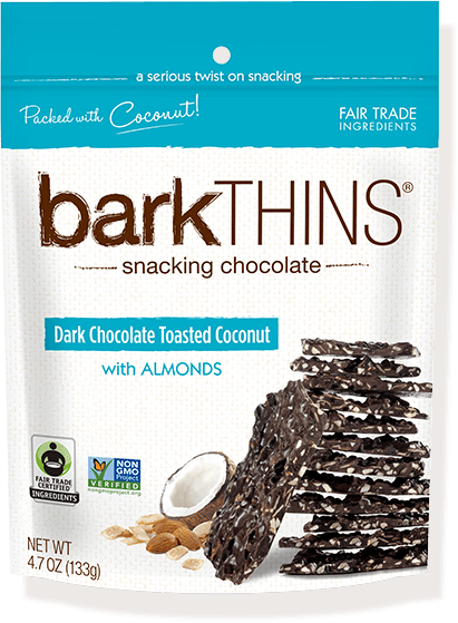 Bark Thins Dark Chocolate Blueberry with Quinoa Crunch - Regular Pouch, 4.7  Ounce -- 12 per case