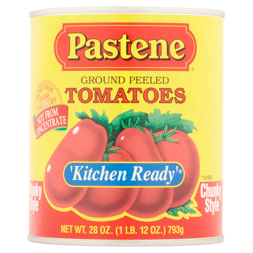 Pastene Crushed Peeled Tomatoes, Kitchen Ready, 28 oz — Piccolo's