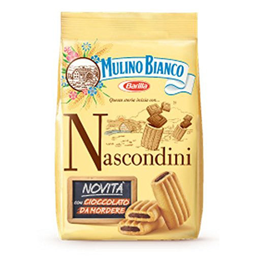 Mulino Bianco Nascondini Cookies with Chocolate, 11.64 oz | 330g ...