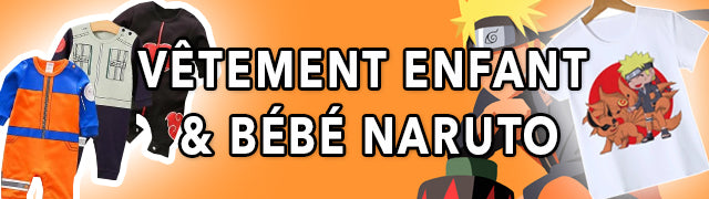 vetement enfant Naruto t shirt sweat