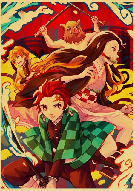 Poster Manga Demon Slayer