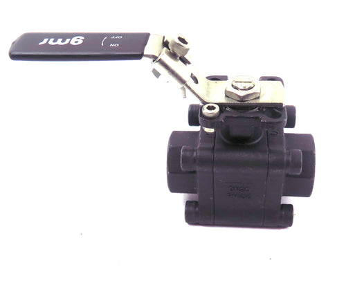 HB1F-2N-BRAS 2 Way Shut Off Valve Forged High Pressure Ball Valves