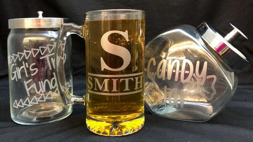 Personalize wine glasses with glass etching cream - The V Spot