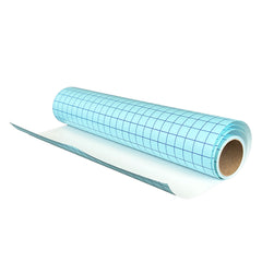 Clear Vinyl Transfer Paper Tape Roll 12x50FT Alignment Grid Application Tape