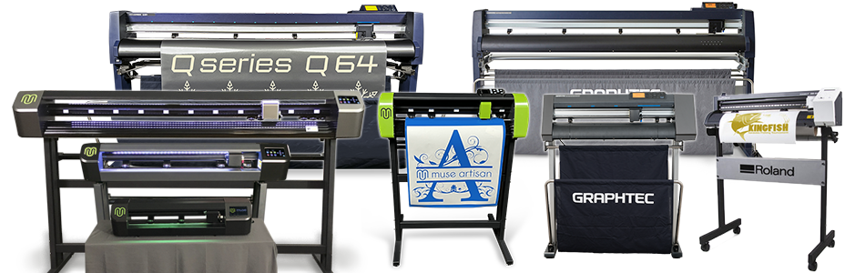 hero graphic for Basic Guide to Choosing a vinyl cutter.