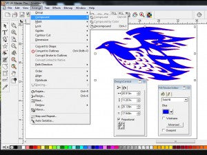 Lxi Vinyl Cutting Software clipart compound command