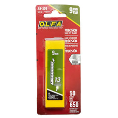 OLFA 9mm Precision Blades (Pack of 10) (AB-10B)