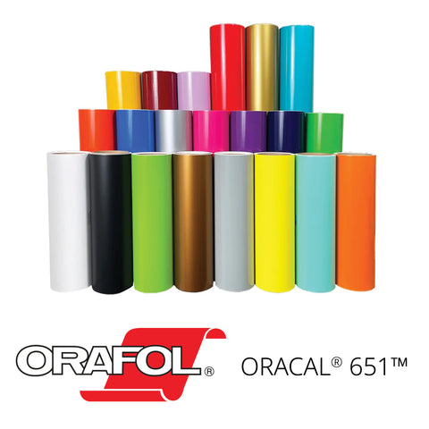 Oracal 631 Exhibition Calendered Film Color Chart