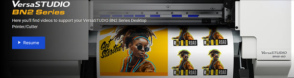 Roland BN2 Series Setup Video screen capture
