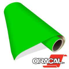 Neon Green Glow in The Dark Adhesive Vinyl Sheets - 8” Inches x 8