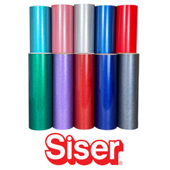 SISER EasyPSV Glitter Permanent Adhesive Vinyl - 24 Inch Widths