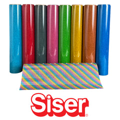 SISER Glitter HTV - Glitter Heat Transfer Vinyl - 20 in x 30 ft