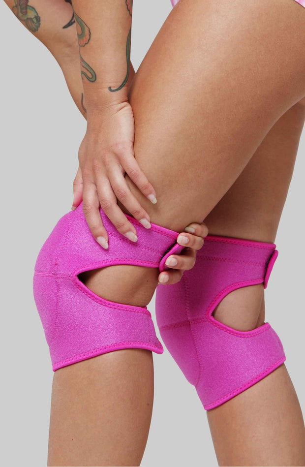 Pink Panther Velcro Knee Pads