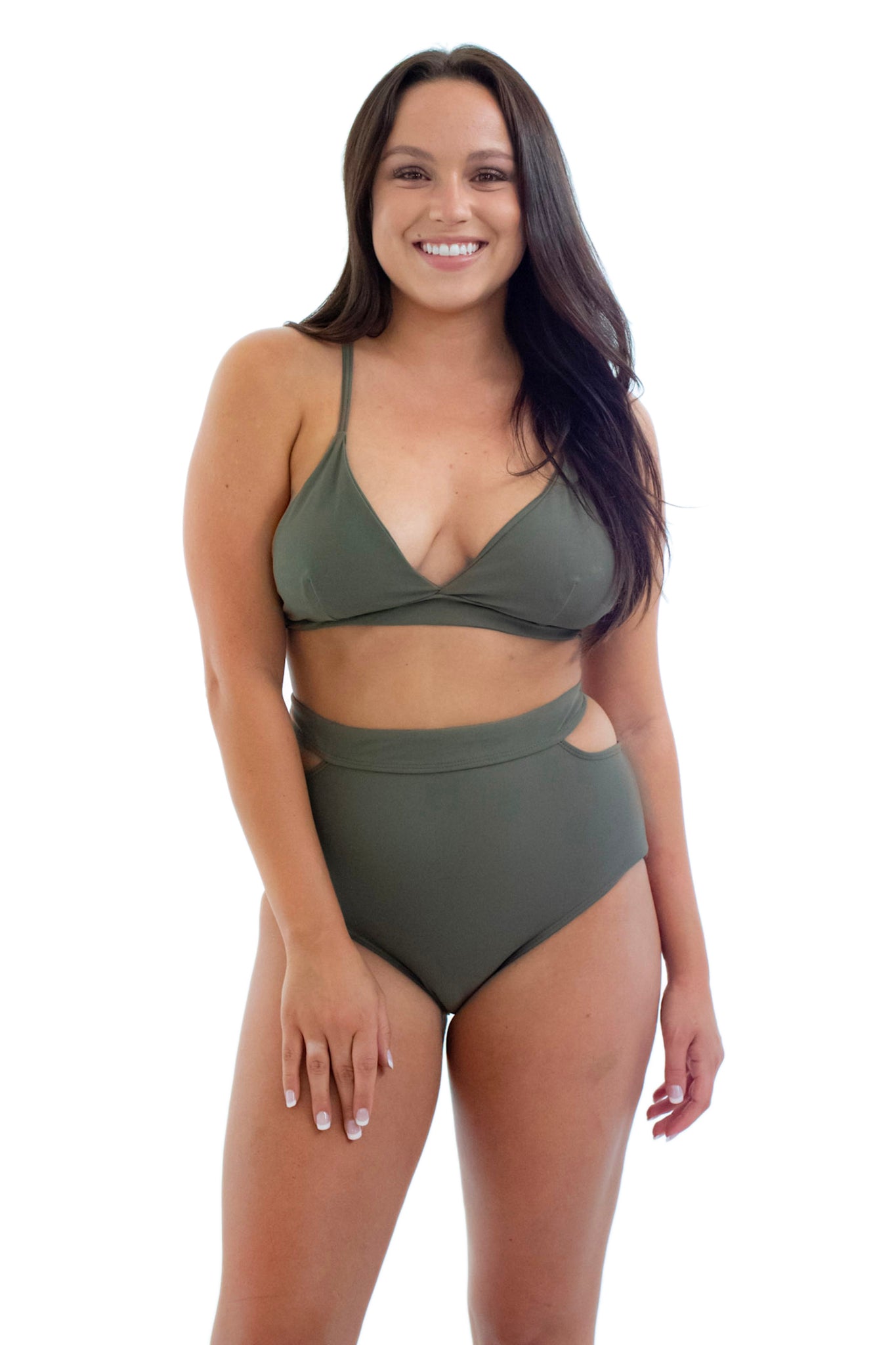 Bikini de tiro alto Marisa | Kindkinis | Los Angeles, California - Swimwear