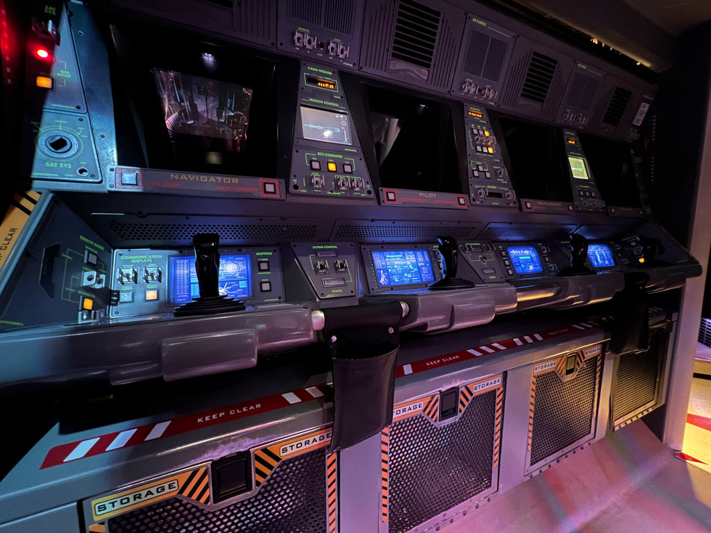 Inside Mission Space Ride Vehicle