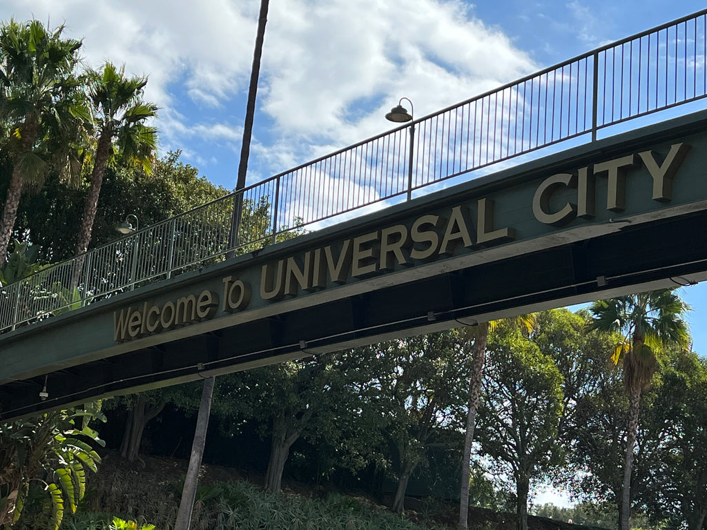 Welcome To Universal City Sign