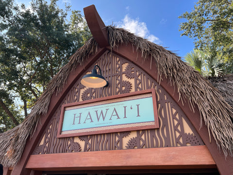 Hawaii Festival Booth Sign