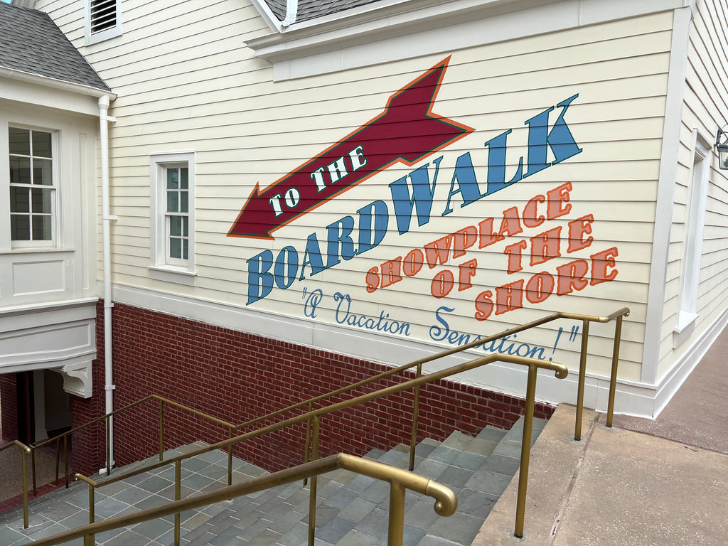 Stairway entrance to BoardWalk