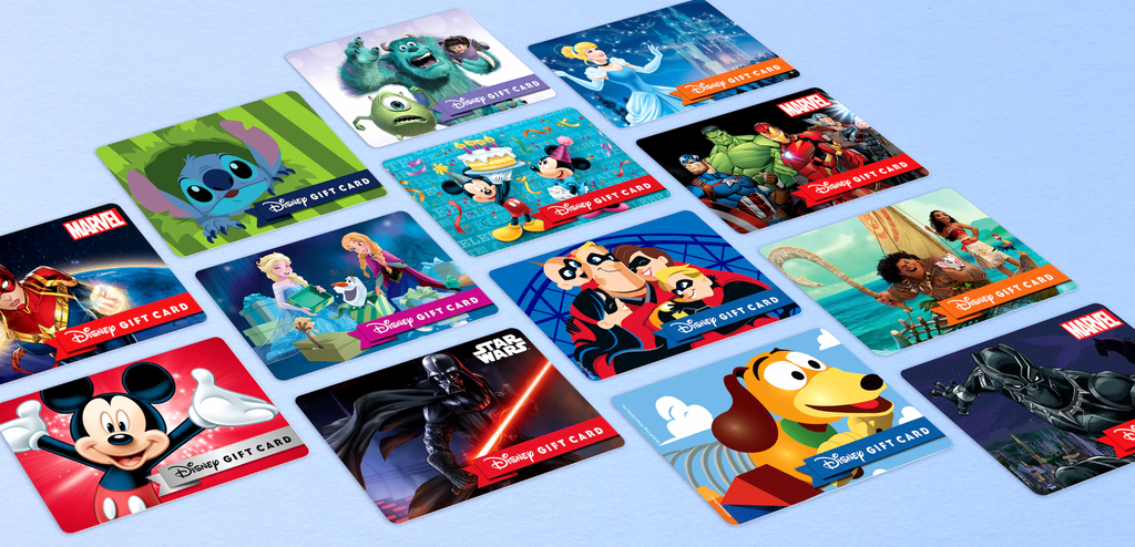 Collection of Disney Gift Cards