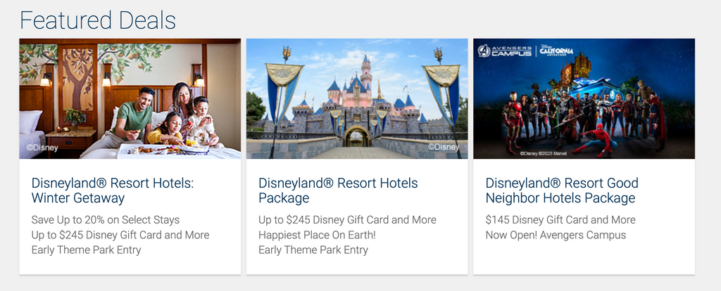 Costco Disneyland Ticket Deals