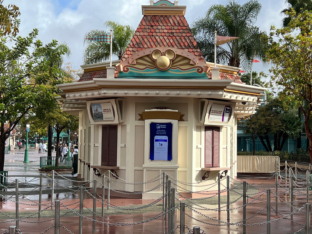 Disneyland Ticket Booth