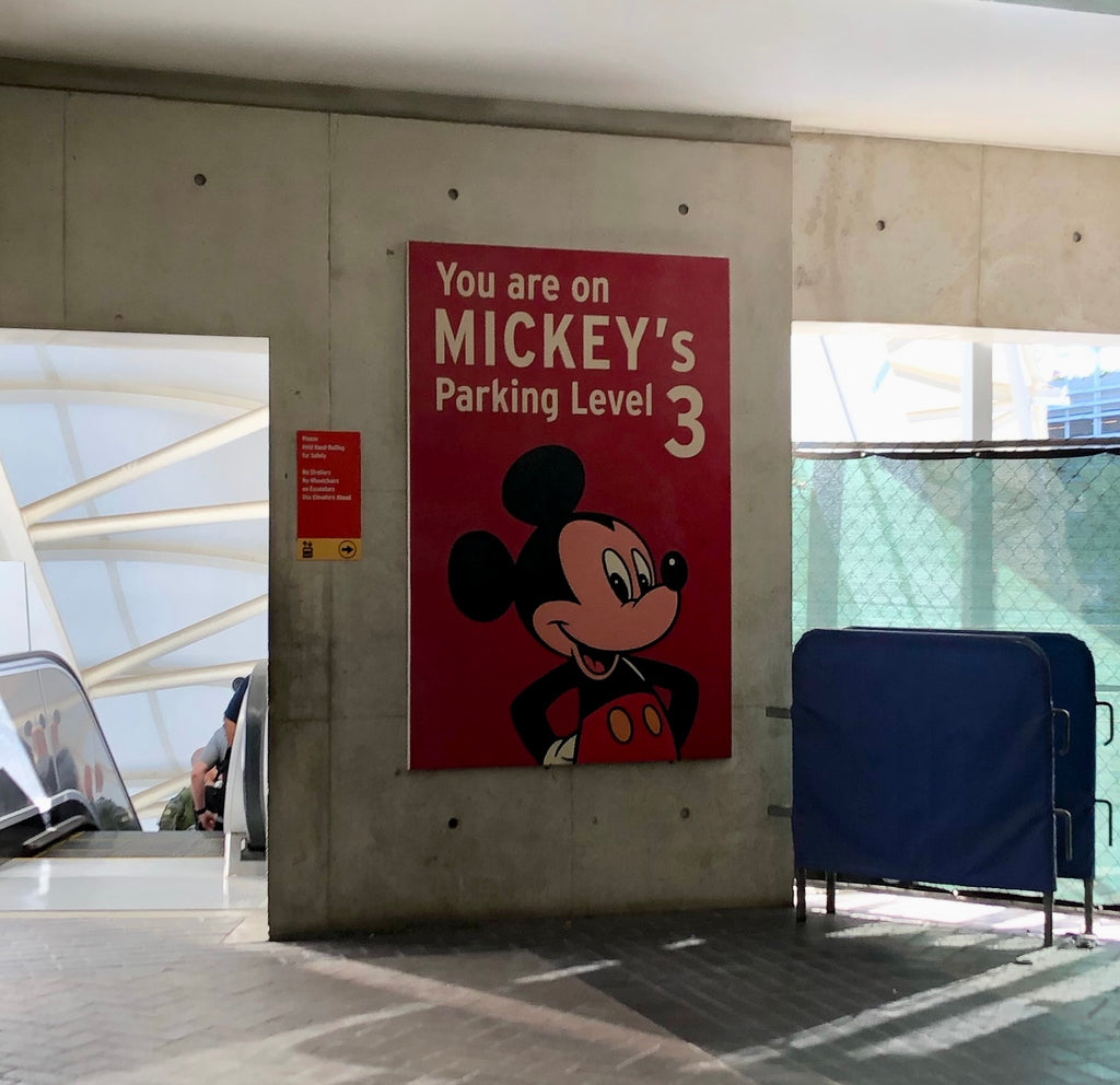 Mickey & Friends Preferred Parking Location at Disneyland