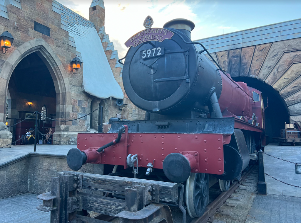Hogwarts Express Train at Hogsmeade Village