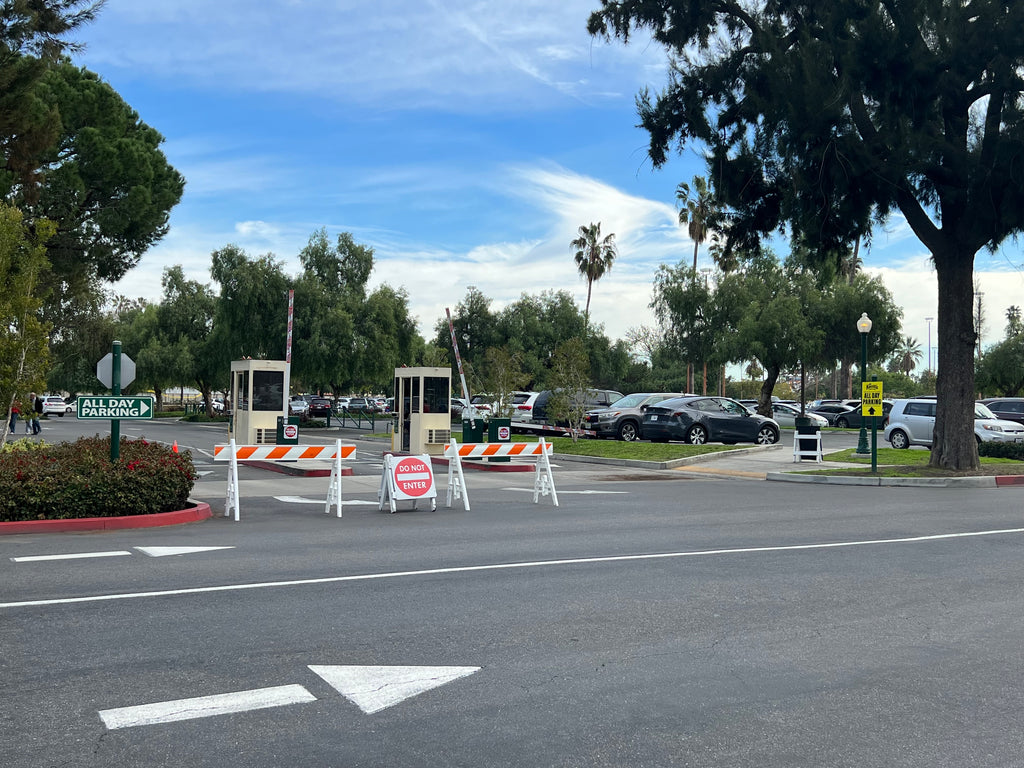 Parking Lot Entrance at Knott's Berry Farm