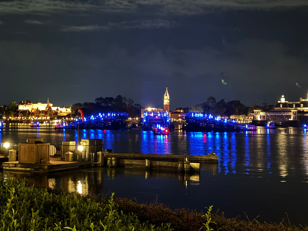 Luminous EPCOT Firework Barges