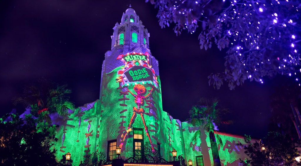 Carthay Circle During Oogie Boogie Bash