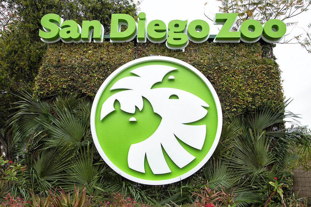 "San Diego Zoo" Sign