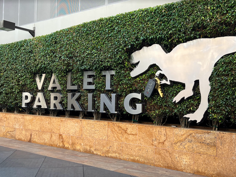 Valet Parking at Universal Studios Hollywood
