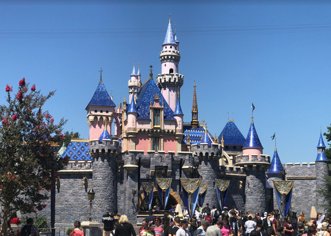 Sleeping Beauty Castle at Disneyland