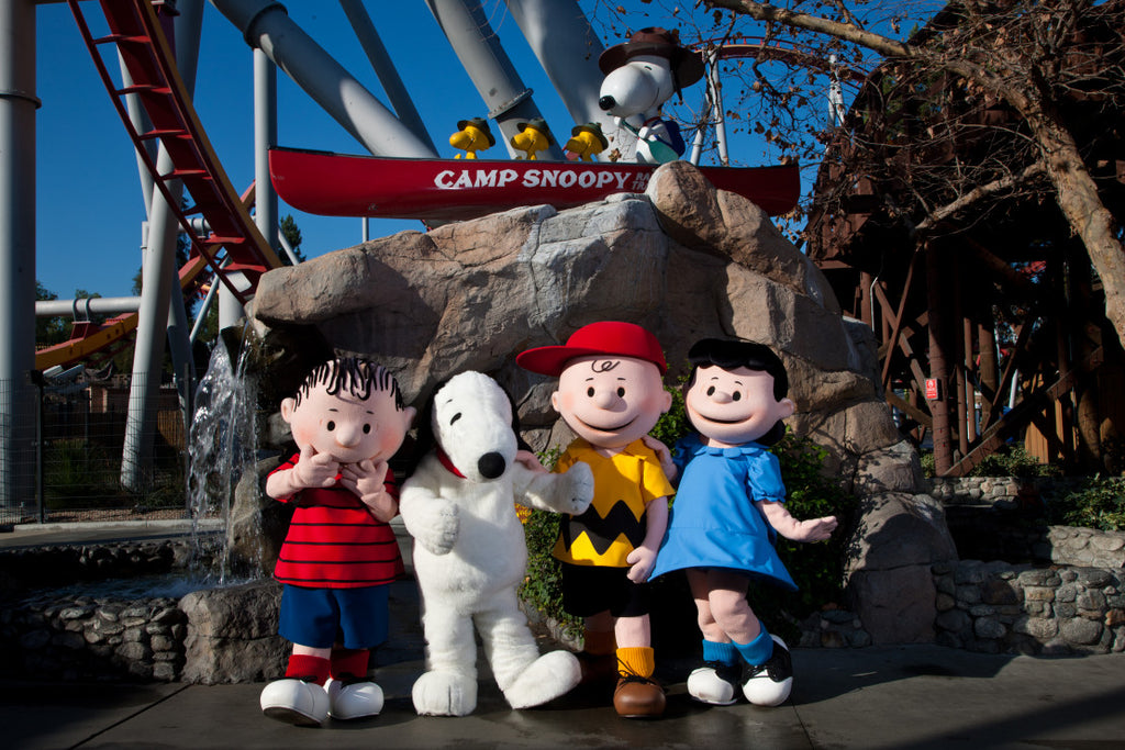 Snoopy and friends at Knott's