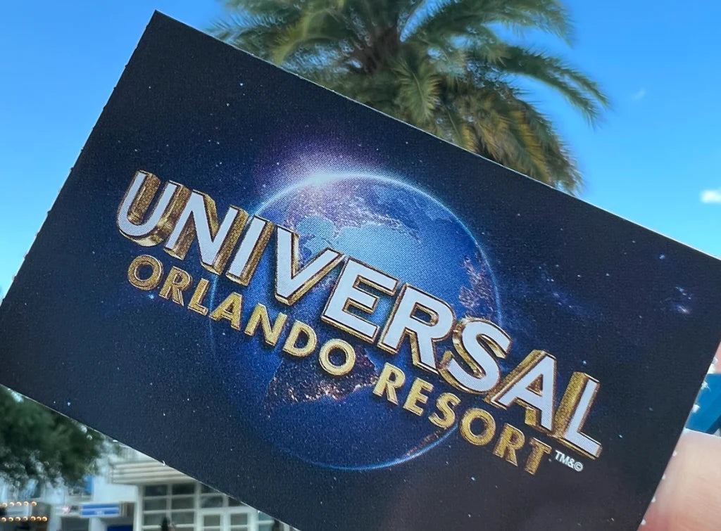 Universal Studios Ticket