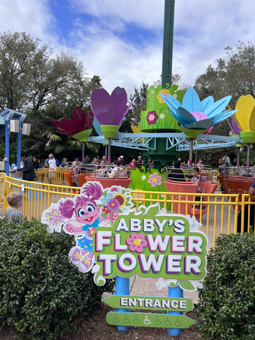 abbys flower tower sesame street