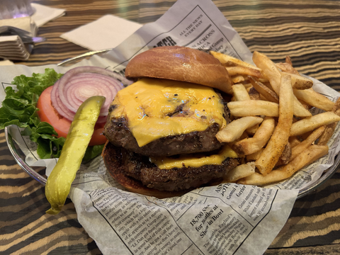 beastly burger rainforest cafe