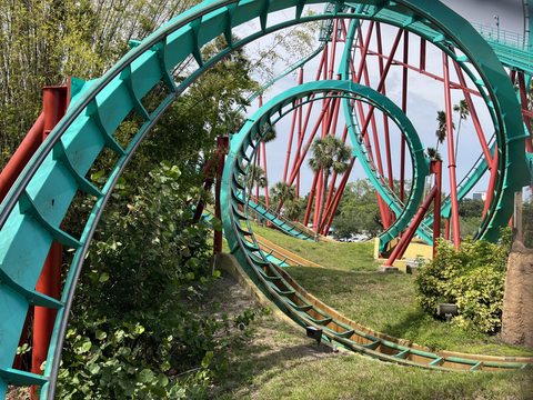 busch gardens rides