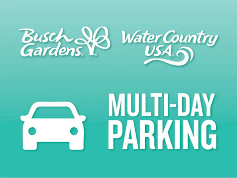 multi day parking busch gardens williamsburg