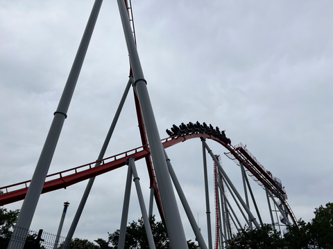 carowinds intimidator ride