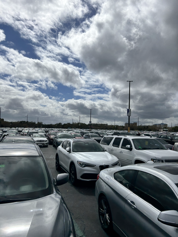 seaworld general parking lot