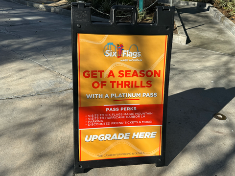 six flags platinum annual pass