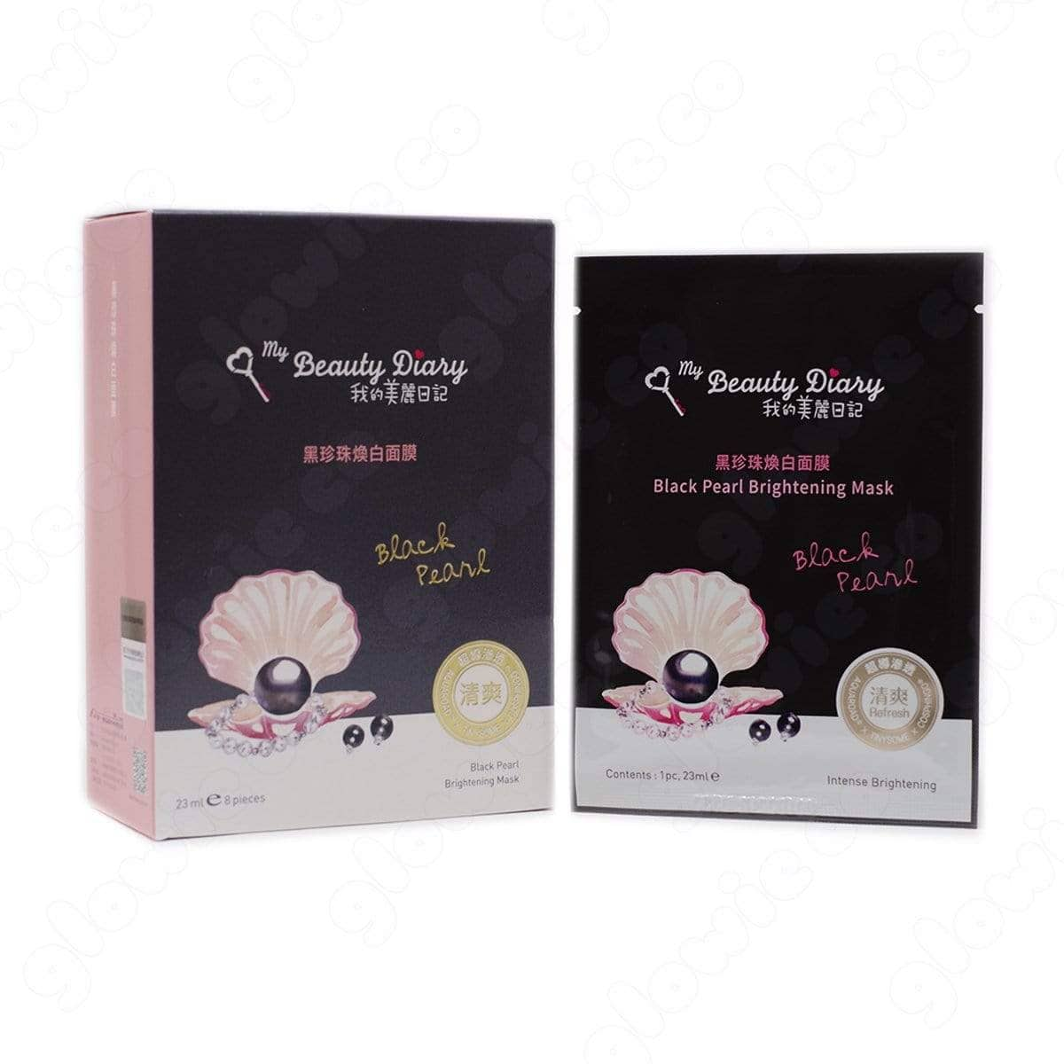 My Beauty Diary Black Pearl Sheet Mask - Glowie Co