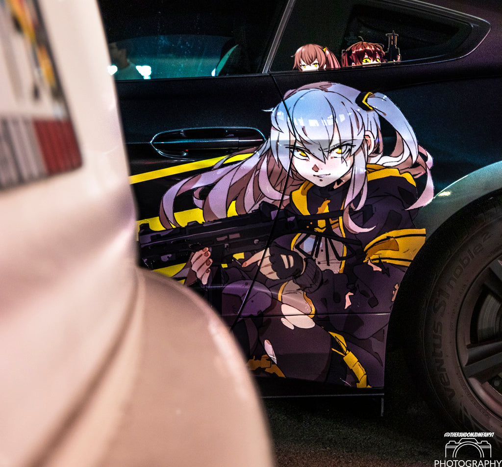Gundam ITASHA anime car wrap vinyl stickers Fit With Any Cars