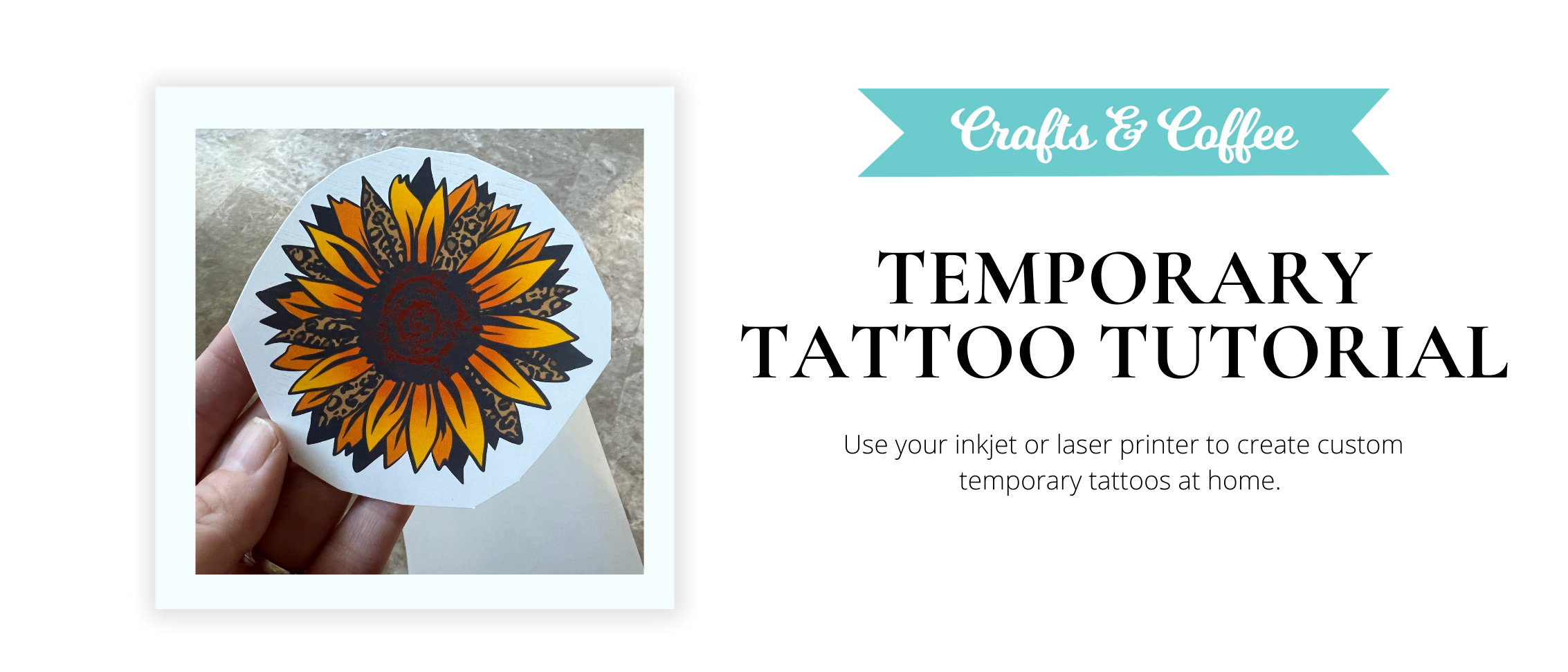 How to Make a Temporary Tattoo with Paper 10 Steps