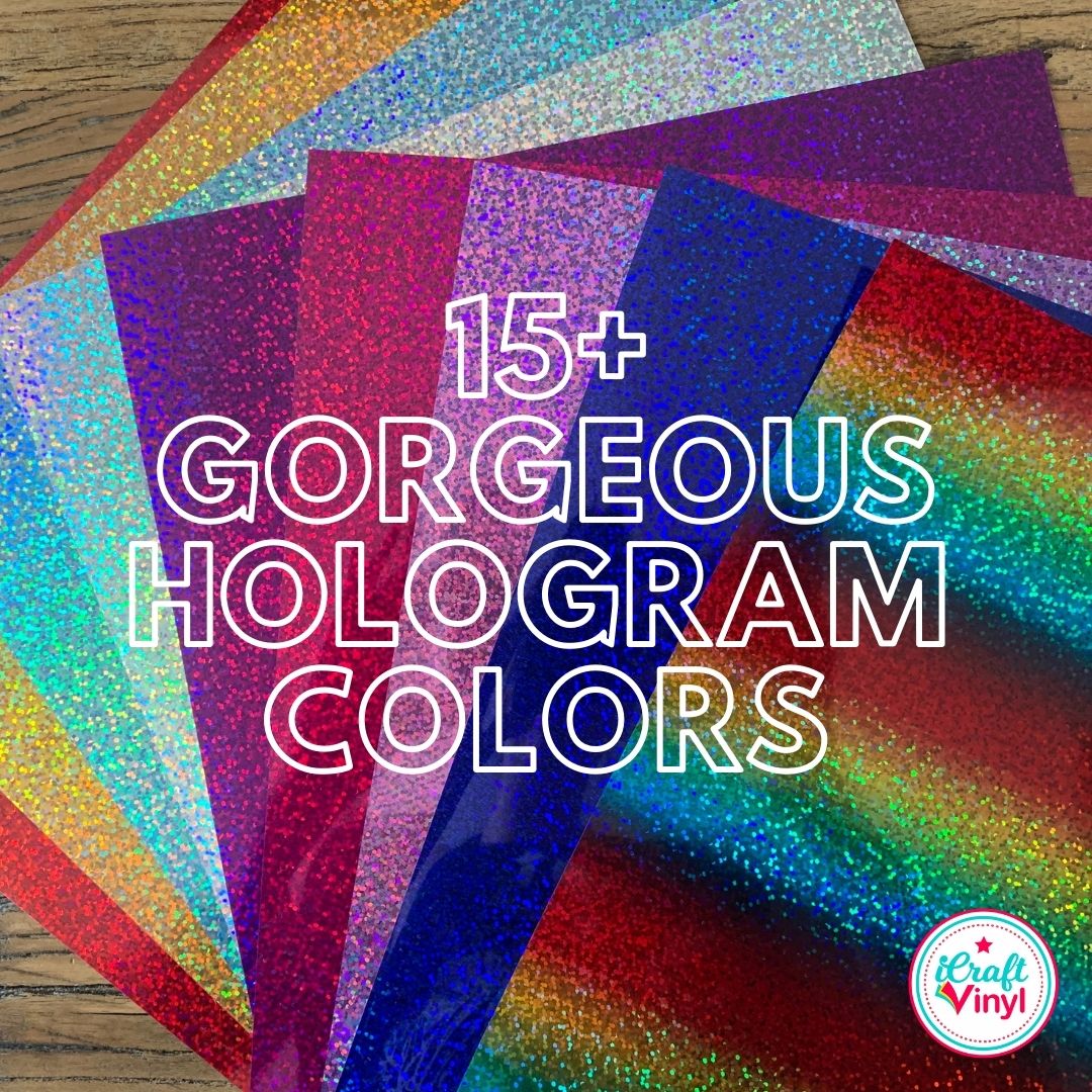 Hologram 12x12 Heat Transfer Vinyl Sheet - iCraftVinyl